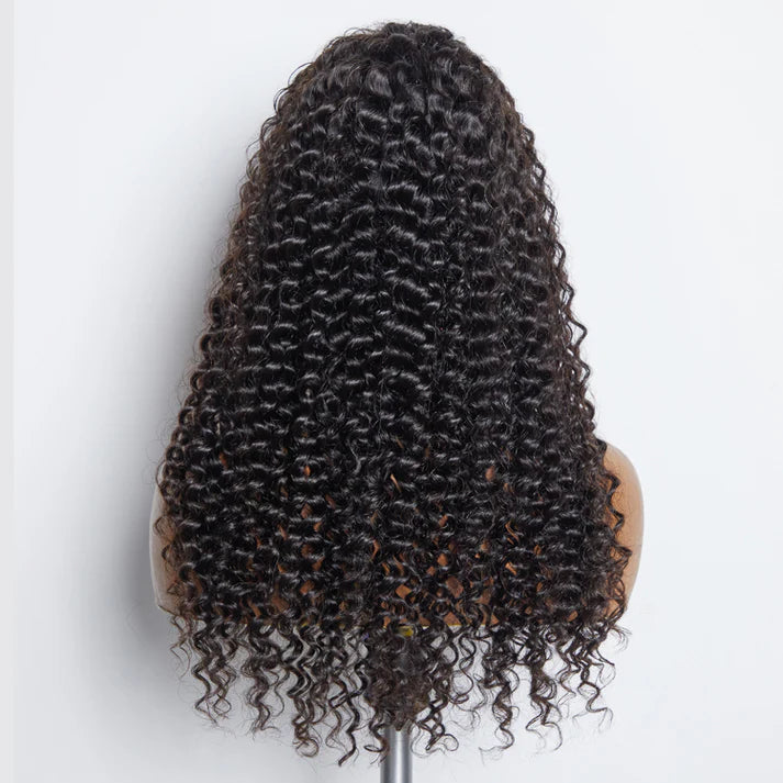 Deep Wave 13x6 3D Transparent Lace Frontal Wig – 150% Density