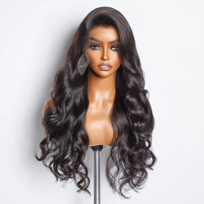 Body Wave 13x4 HD Glueless Lace Frontal Wig – 180% Density