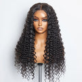 18"–32" Deep Wave 5x5 Glueless Lace Closure Wig – 180% Density