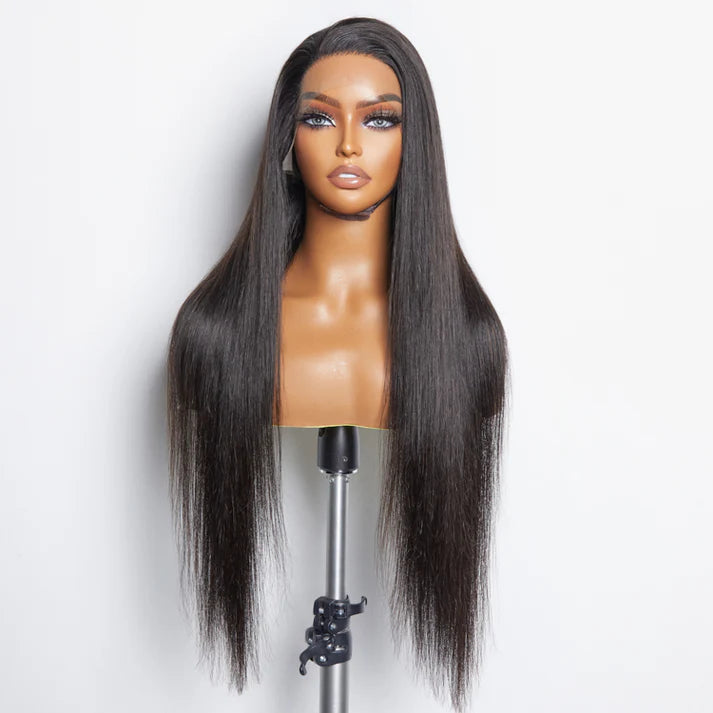 Straight 13x6 3D Transparent Lace Frontal Wig – 150% Density