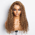 #4/27 Highlight Water Wave Lace Front Wig  13x4 | 150% Density