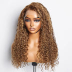 #4/27 Highlight Water Wave Lace Front Wig  13x4 | 150% Density