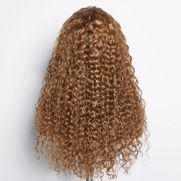 #4/27 Highlight Water Wave Lace Front Wig  13x4 | 150% Density