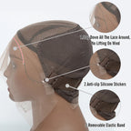Water Wave 13x6 3D Transparent Lace Frontal Wig – 150% Density