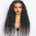 Deep Wave 13x4 HD Glueless Lace Frontal Wig – 180% Density