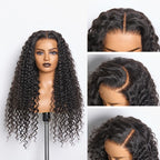 Deep Wave 13x4 HD Glueless Lace Frontal Wig – 180% Density
