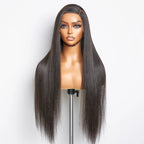 Straight 13x4 HD Glueless Lace Frontal Wig – 180% Density