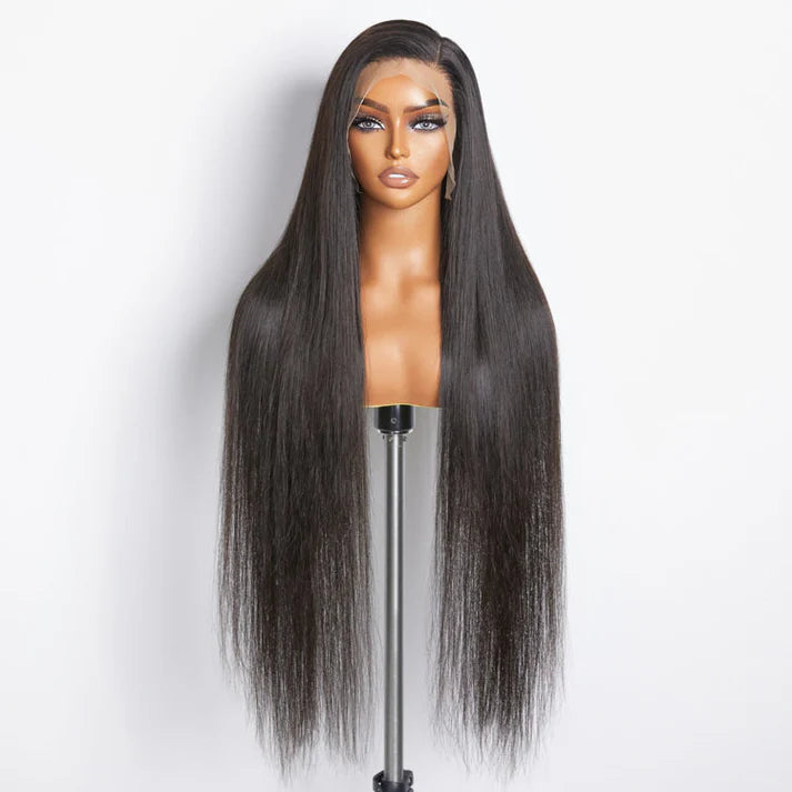 Straight 13x6 HD Lace Frontal Wig – 180% & 200% Density