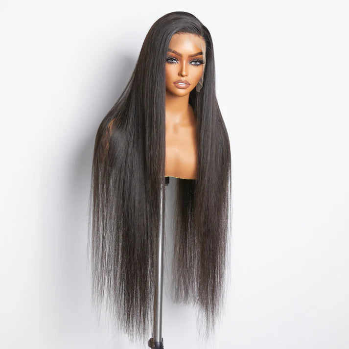 Straight 13x6 HD Lace Frontal Wig – 180% & 200% Density