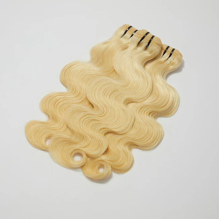 613 Body Wave Hair Bundles Blonde