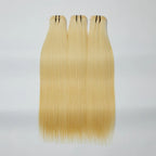 613 Platinum Blonde Straight Hair Bundles