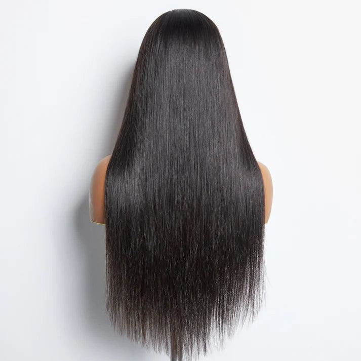 Straight 5x5 HD Glueless Lace Closure Wig – 180% Density