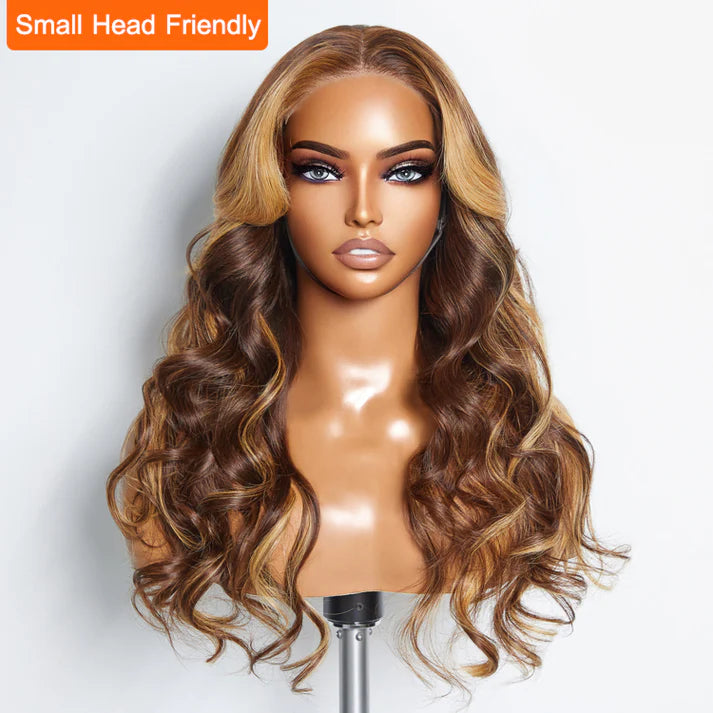 #4/27 Highlight Body Wave Wear & Go Glueless Wig | 5x5 HD Closure