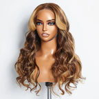 #4/27 Highlight Body Wave Wear & Go Glueless Wig | 5x5 HD Closure