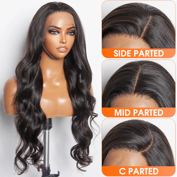 Body Wave 13x6 3D Transparent Lace Frontal Wig – 150% Density