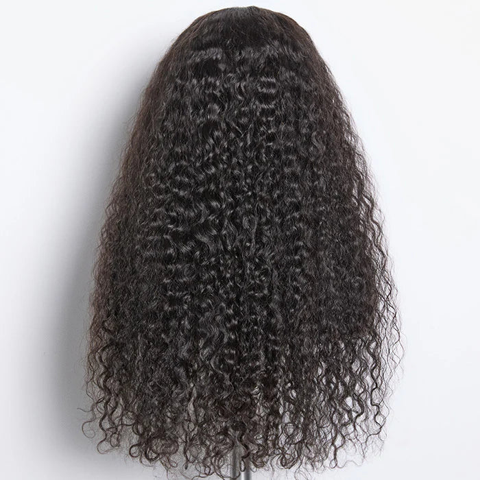 18"–32" Water Wave 5x5 Glueless Lace Closure Wig – 180% Density