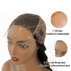 Body Wave 5x5 HD Glueless Lace Closure Wig – 180% Density