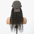 Deep Curly 13x6 HD Lace Frontal Wig – 180% & 200% Density