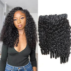 Brazilian Hair – Burmese Curly Bundle