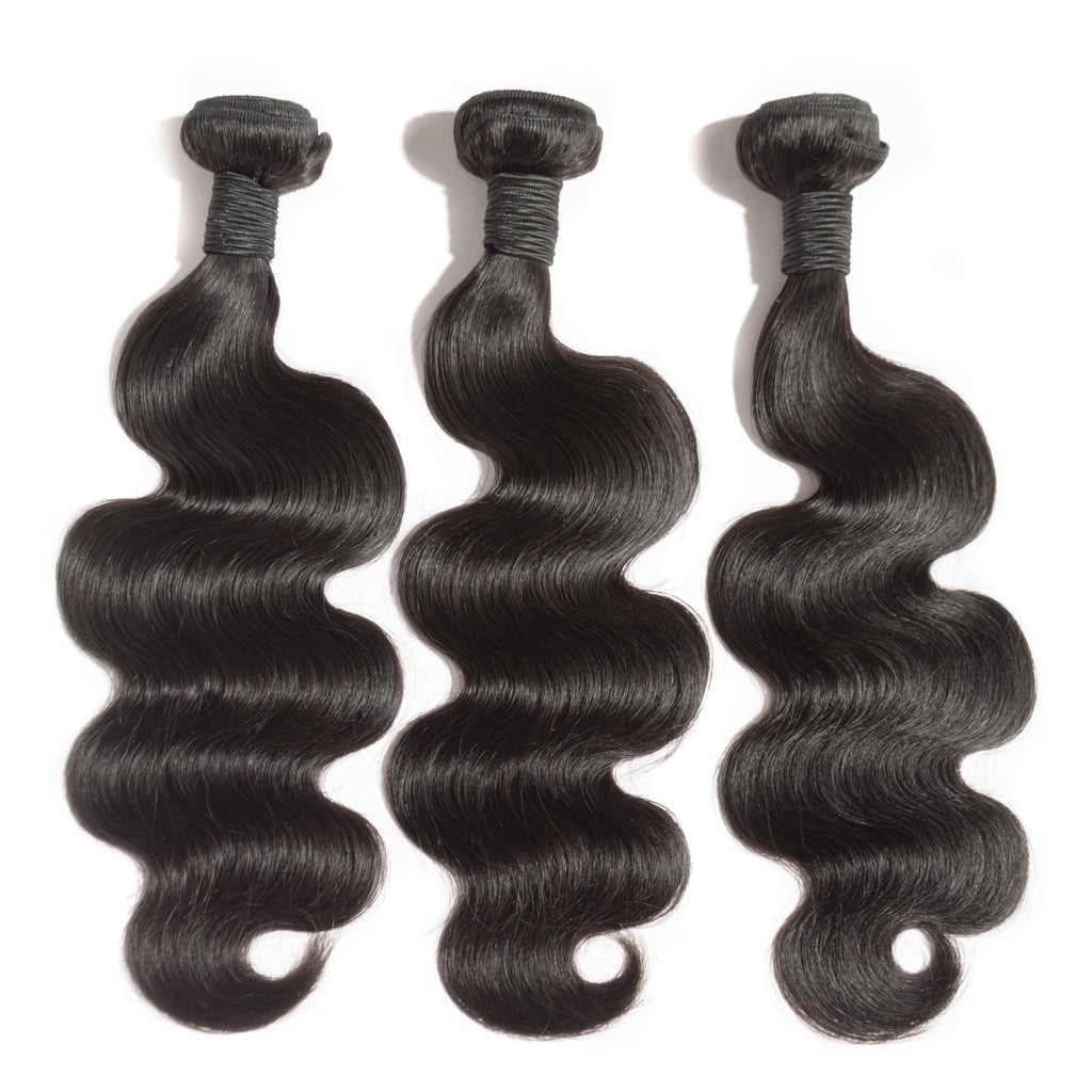 Brazilian Hair – Body Wave Bundle Natural Black #1B