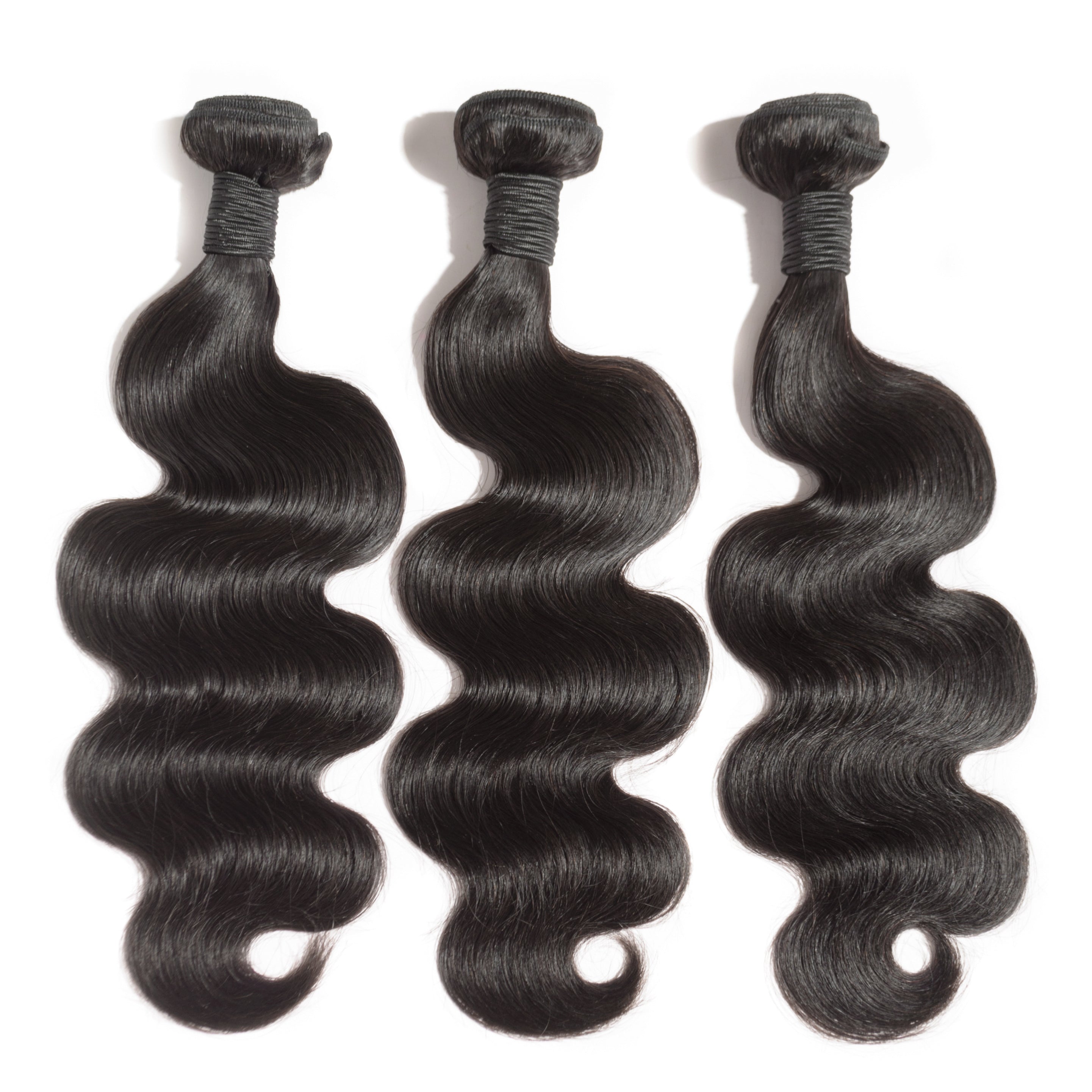 Brazilian Hair – Body Wave Bundle Natural Black #1B