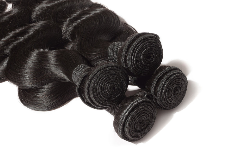 Brazilian Hair – Body Wave Bundle Natural Black #1B