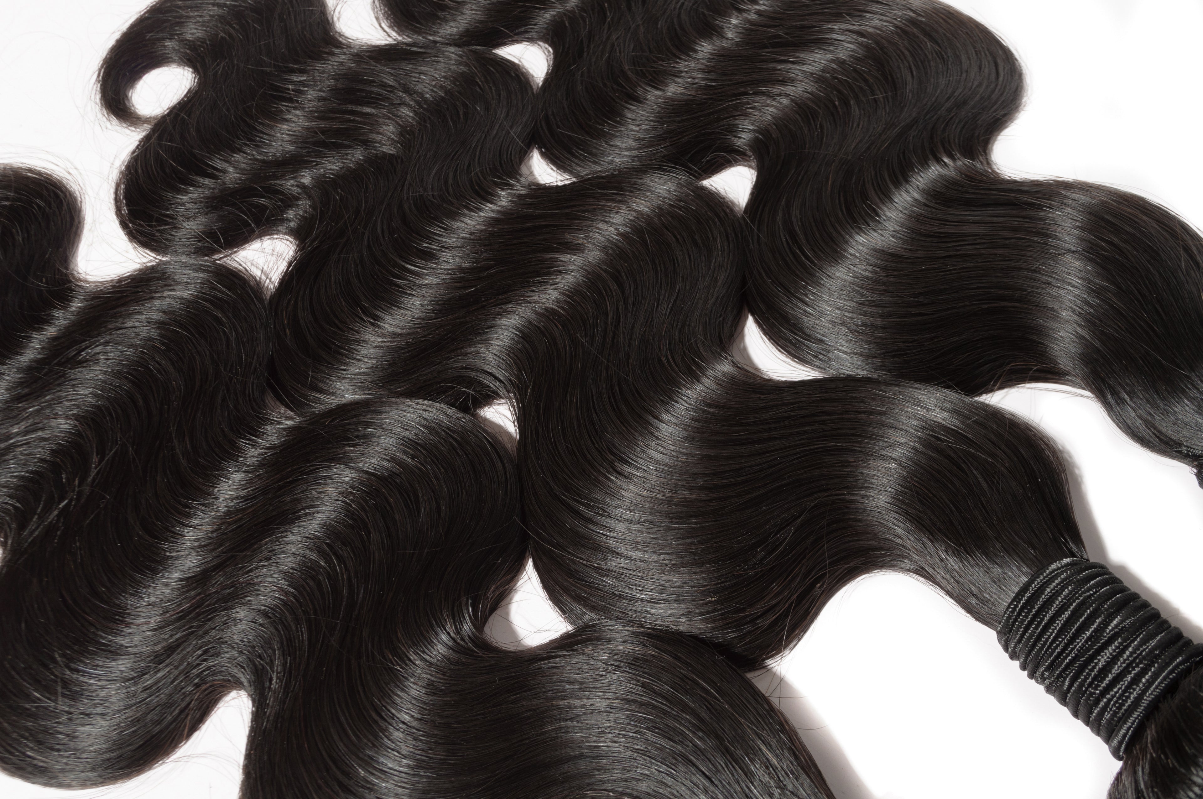 Brazilian Hair – Body Wave Bundle Natural Black #1B
