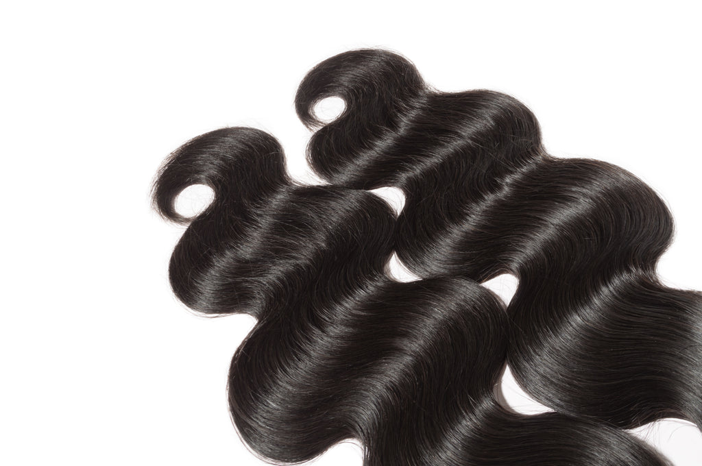 Brazilian Hair – Body Wave Bundle Natural Black #1B