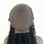 Deep Wave 13x6 3D Transparent Lace Frontal Wig – 150% Density