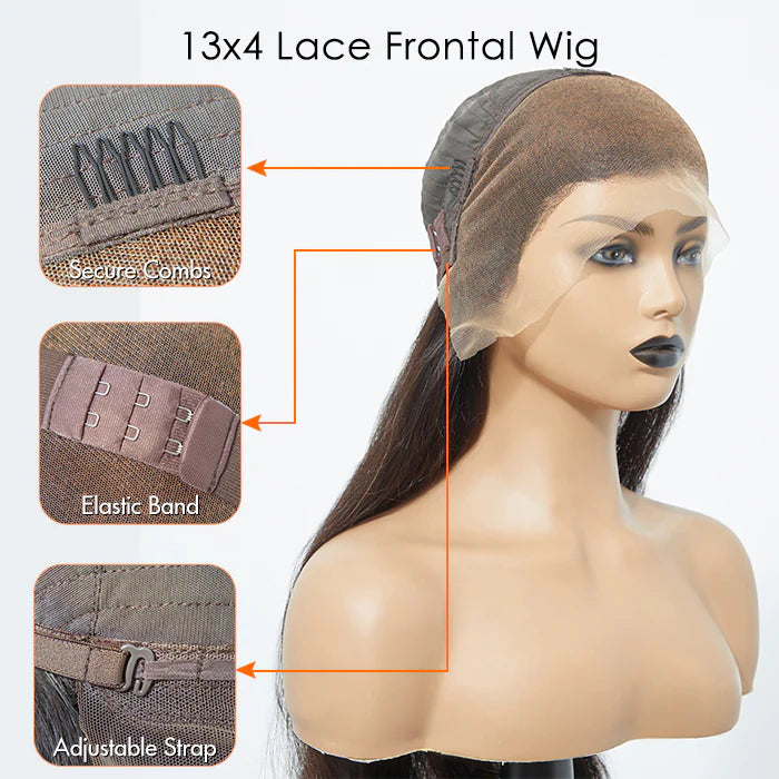 Body Wave 13x4 Full Frontal Lace Wig – 200% Density