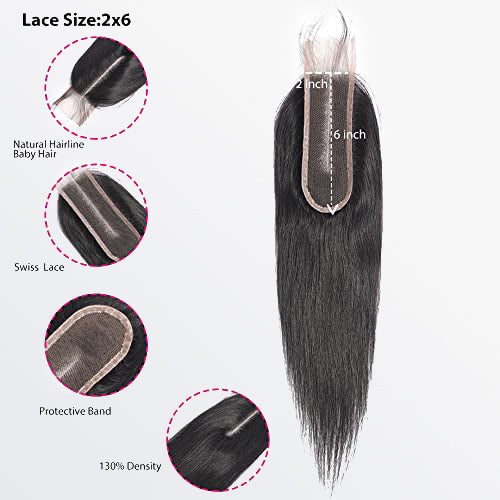 Collaz 2x6 HD Lace Closure – Straight
