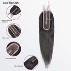 Collaz 2x6 HD Lace Closure – Straight