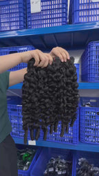 Brazilian Hair – Burmese Curly Bundle