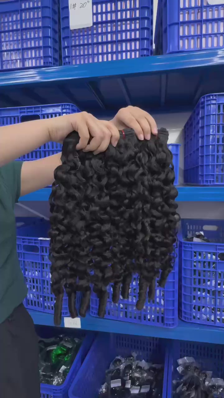 Brazilian Hair – Burmese Curly Bundle